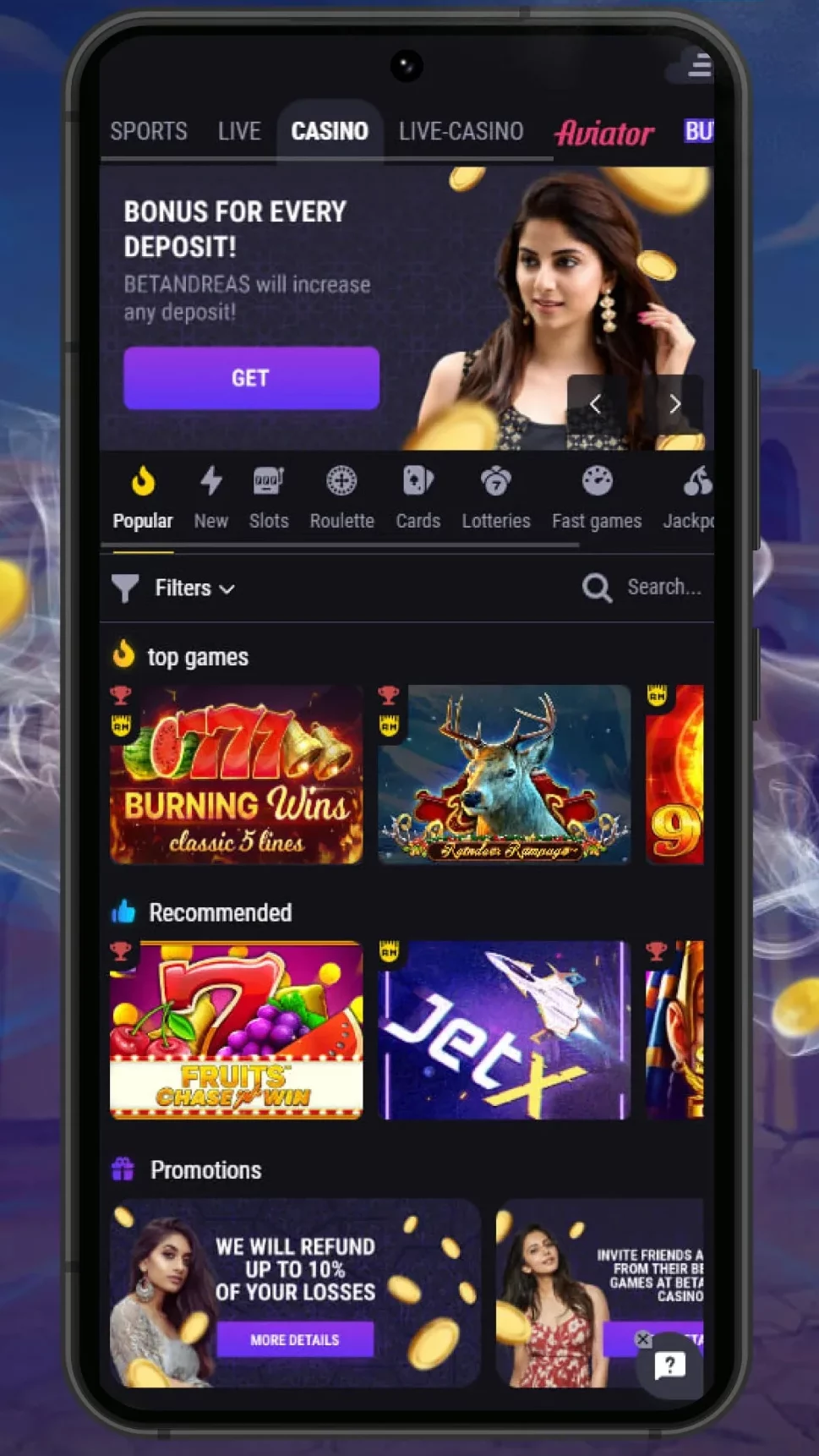 App Store vasitəsilə axtar və yüklə